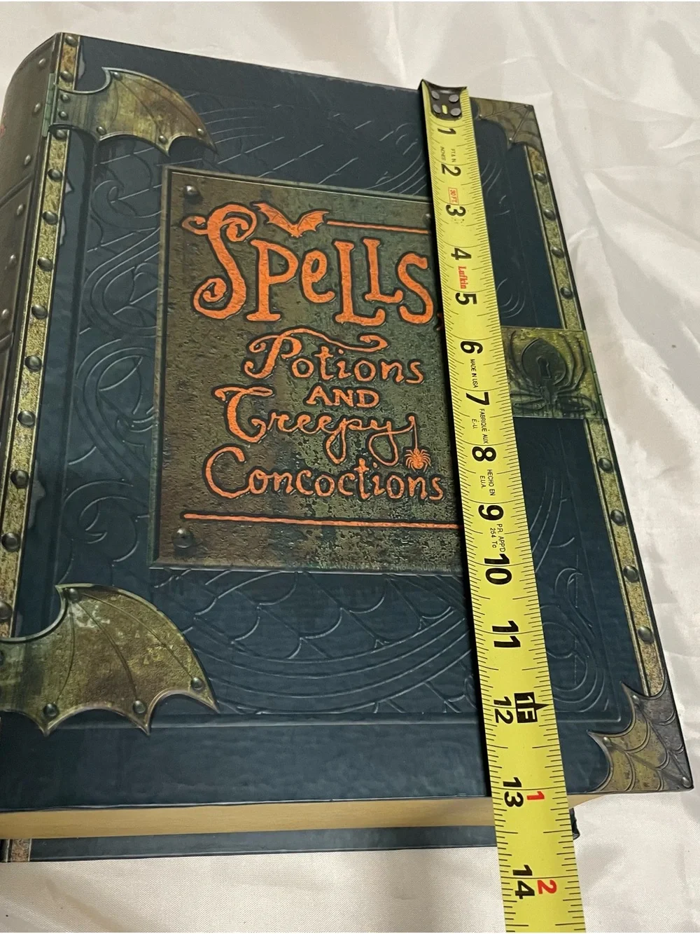 Spells, Potions and Creepy Concoctions Hardcover Book its Empty Inside & Talks